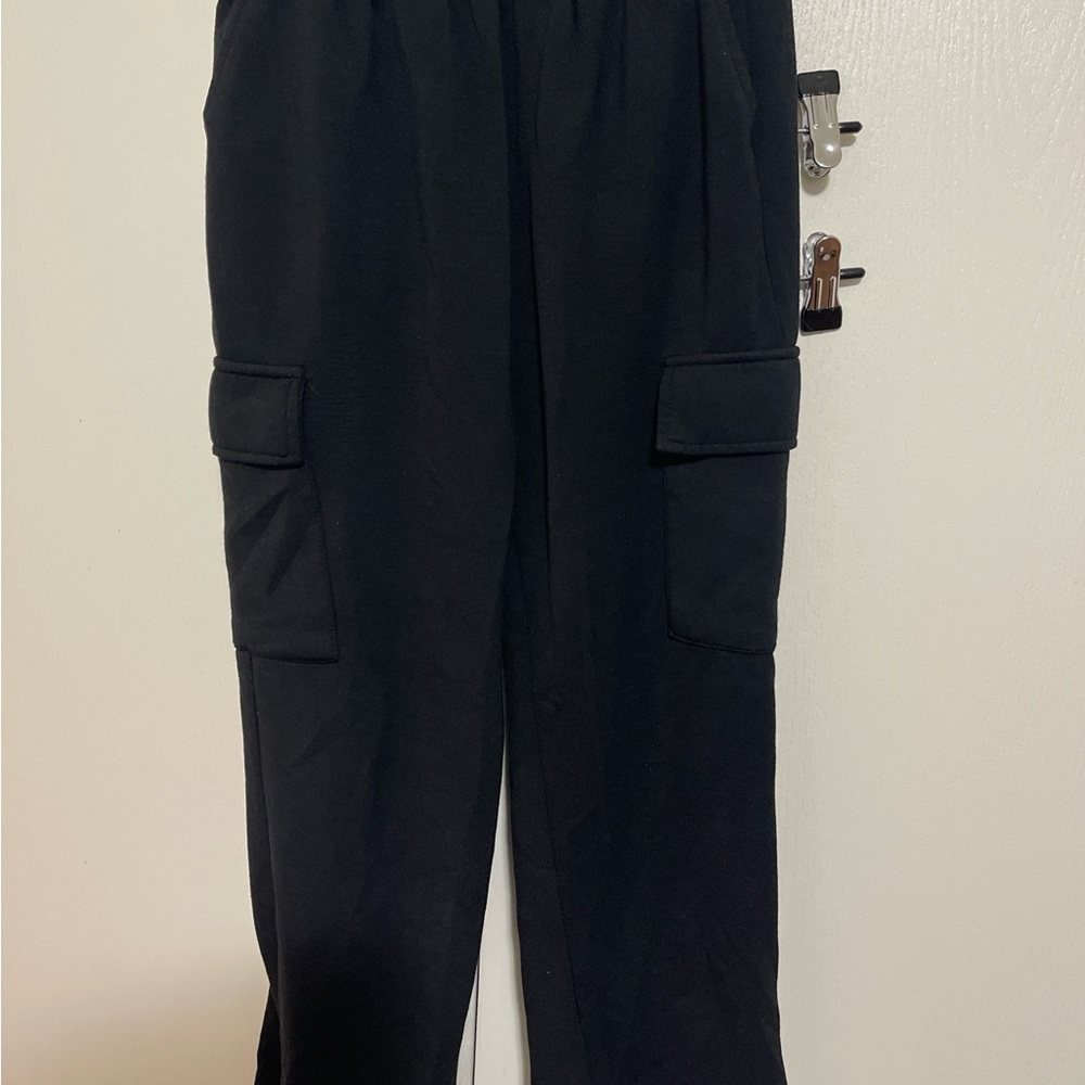 Olivia Sky girl's black Cargo Pants